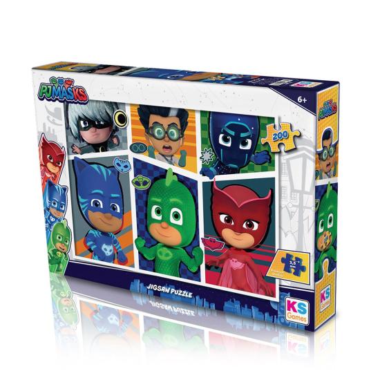 PJM113 KS PJ Masks / 200 Parça Puzzle