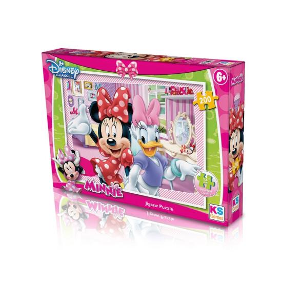 MN 113 Minnie Puzzle 200 Parça -KS Puzzle