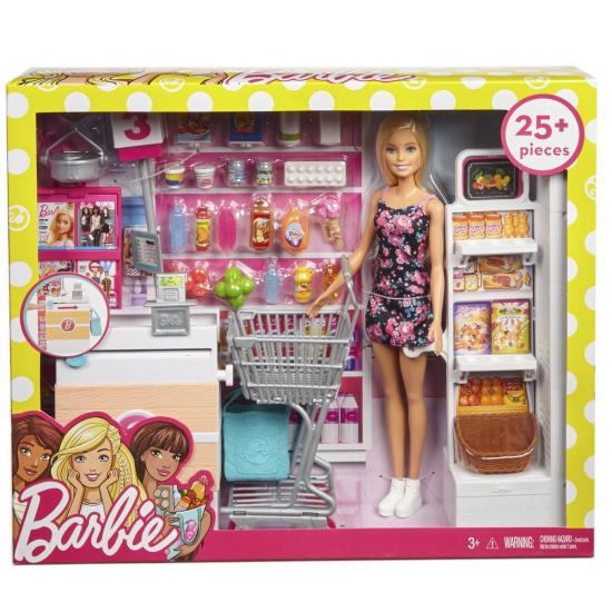 FRP01 Barbie Süpermarkette Oyun Seti