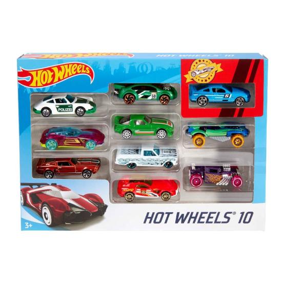 54886 Hot Wheels 10’lu Araba Seti - Karışık Asorti