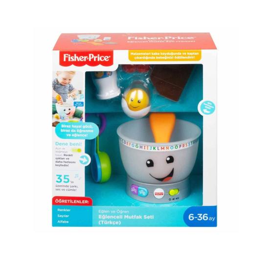 GMX54 Fisher-Price® Eğitici Mutfak Seti Türkçe ve İngilizce