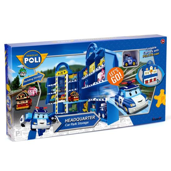 83319 Robocar Poli Katlanabilir Karargah ve Otopark Seti