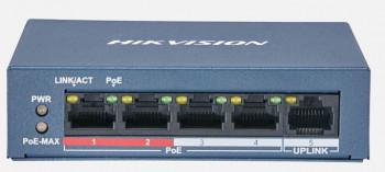 Hikvision DS-3E0105P-E/M(B) 5 Port POE Yönetilemez Switch