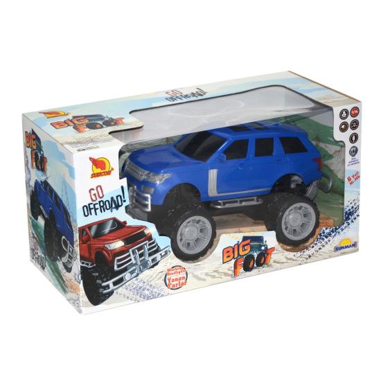 1040012 Sunman, 1:14 Kumandalı Büyük Tekerli Jeep