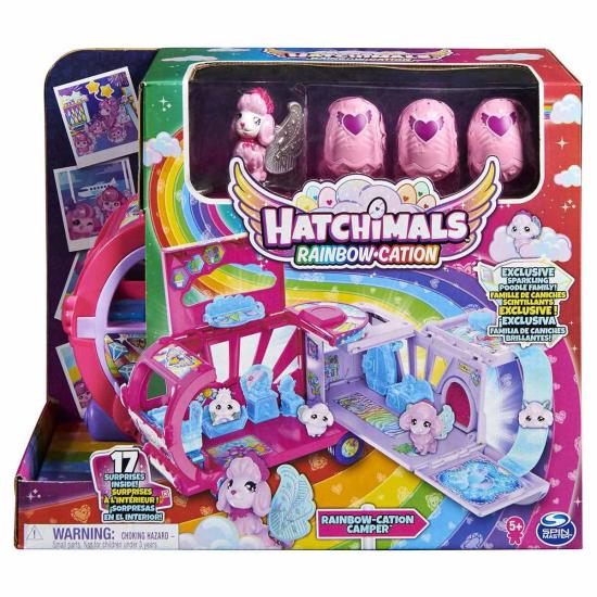 1038215 Hatchimals dönüşen Rainbow Cation karavan