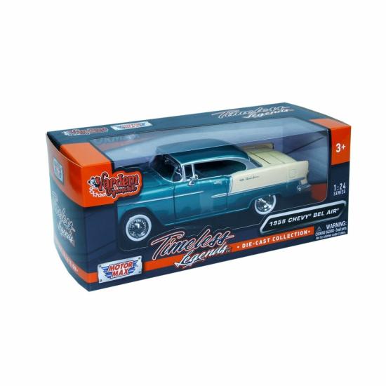 MM-73229  Chevy Bel Air 1955 1:24 Model Araba