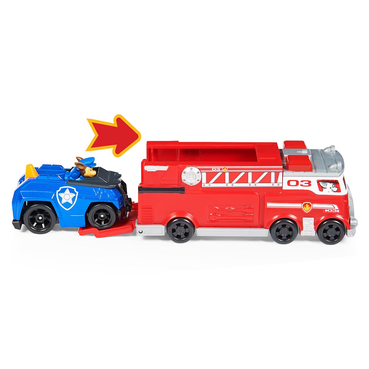 6063231 PAW Patrol True Metal İtfaiye Ekibi Aracı