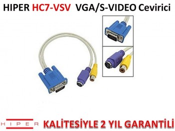 Hiper HC7-VSV VGA To S-VIDEO Çevirici