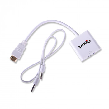 Qport Q-HD-VGJ HVJ HDMI To VGA Çevirici