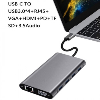 Codegen USB 3.0/HDMI/VGA/TYPE-C /RJ45 Hub