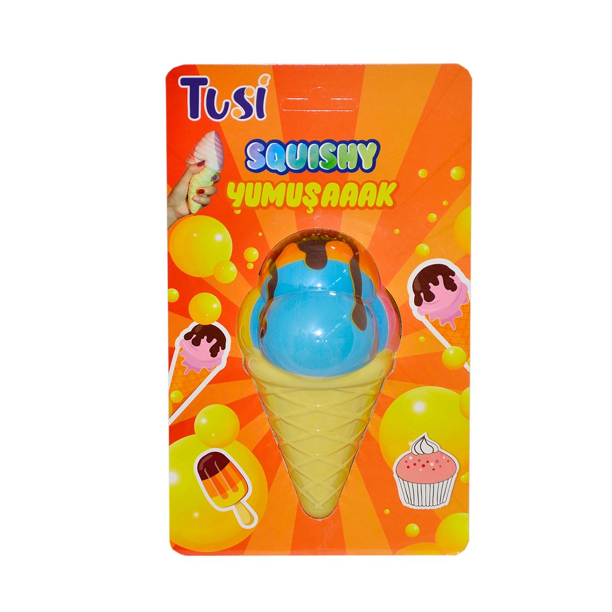 0069 Köpük Squishy Top Dondurma -Tusi