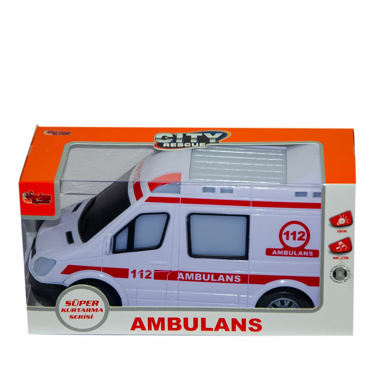 SM*488 588 KUTULU 1 18 AMBULANS İTFAİYE