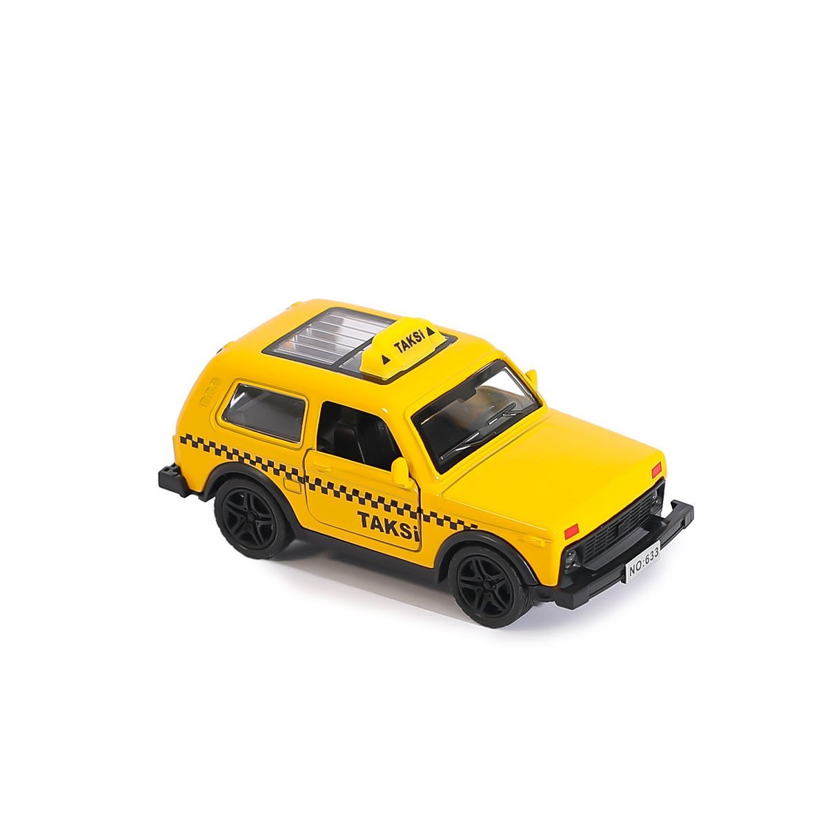 KM-36151C-1 Çek Bırak Metal Taxi 1:36 - Vardem