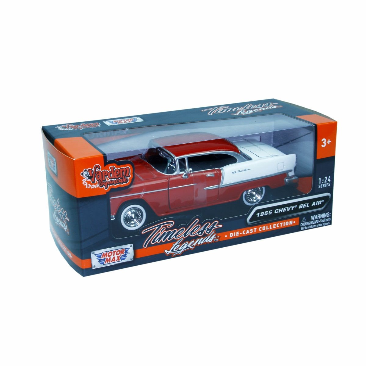 MM-73229  Chevy Bel Air 1955 1:24 Model Araba