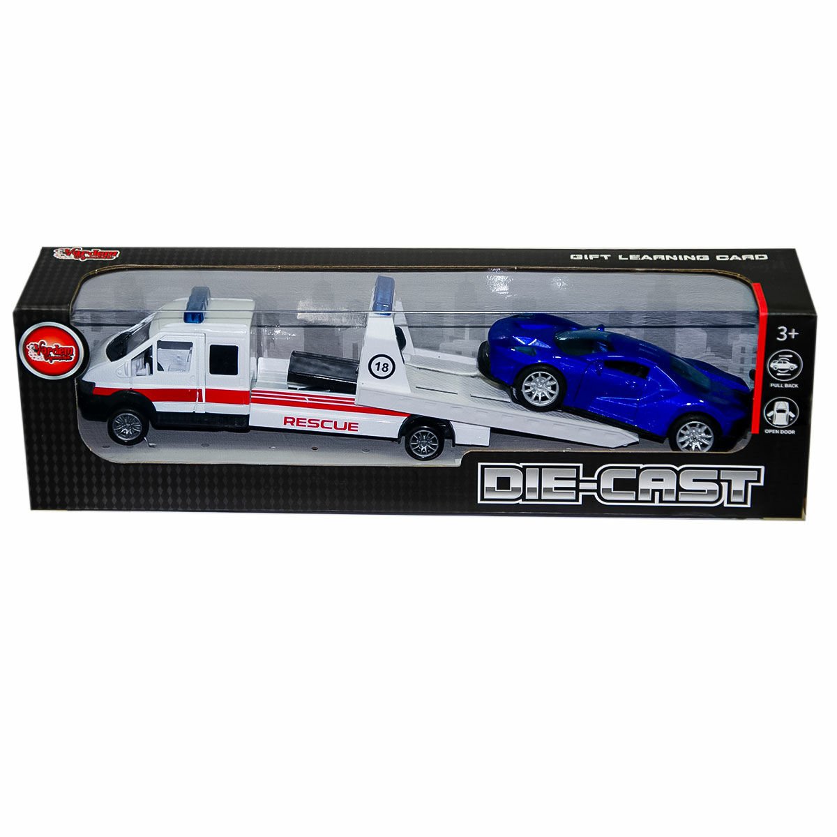 XFD1033 Kutulu Çek Bırak Die-Cast Oto Kurtarıcı Kamyonet - Vardem Oyuncak