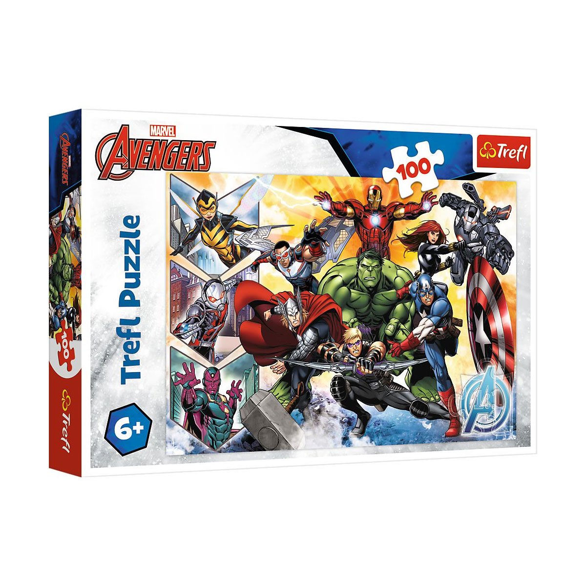 PUZZLE-16431  Marvel The Avengers 100 Parça Puzzle